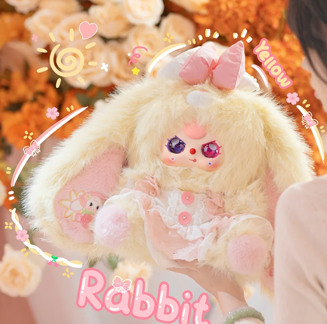 1263. Baby Three Lily Rabbit Town V5 400% Plush Series Blind Box