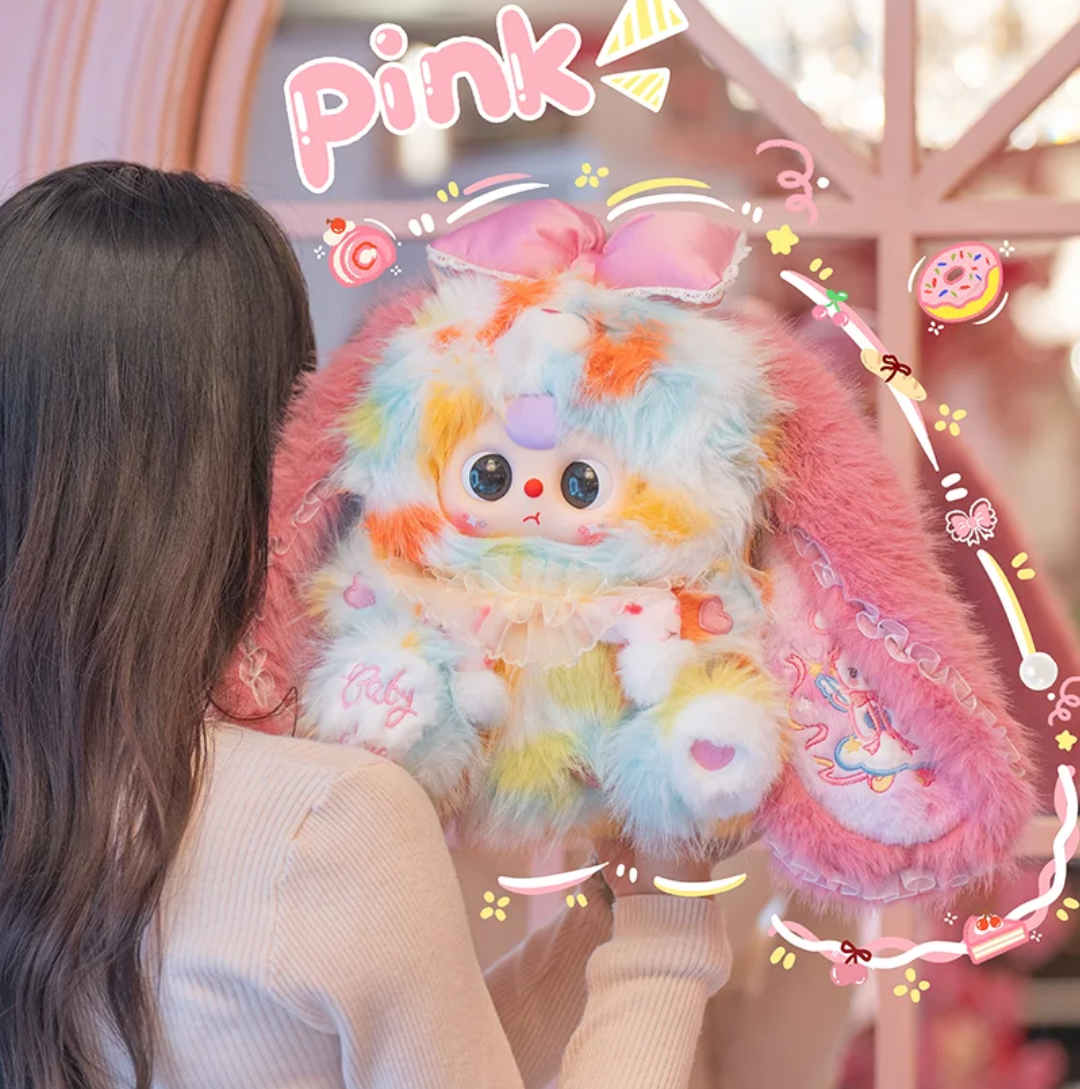 1263. Baby Three Lily Rabbit Town V5 400% Plush Series Blind Box
