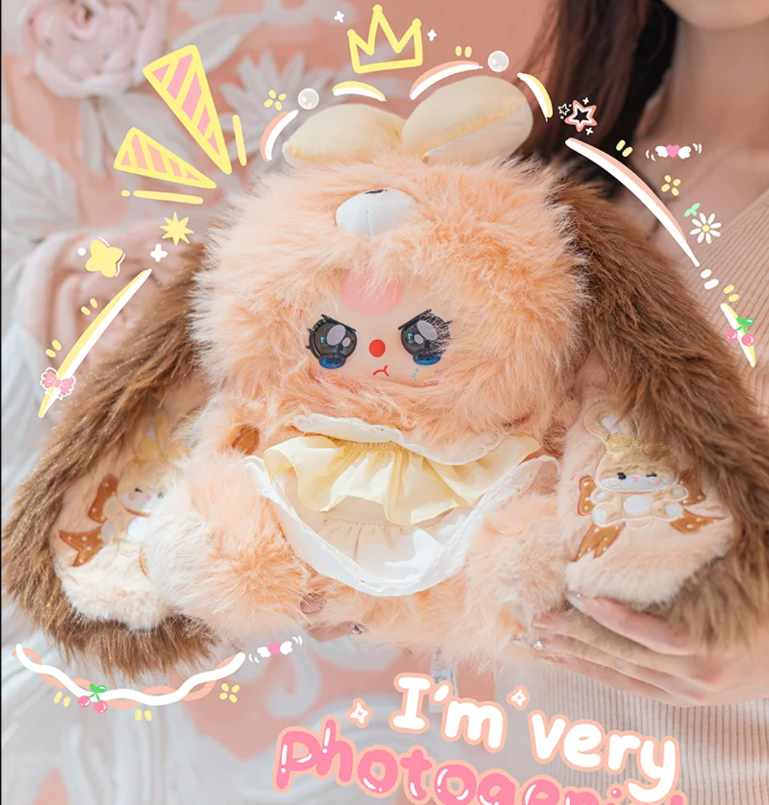 1263. Baby Three Lily Rabbit Town V5 400% Plush Series Blind Box