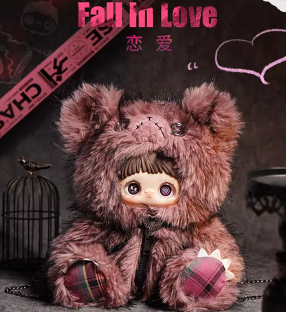 1272. MAYMEI 400% Rebel Backpack Series Plush Blind Box