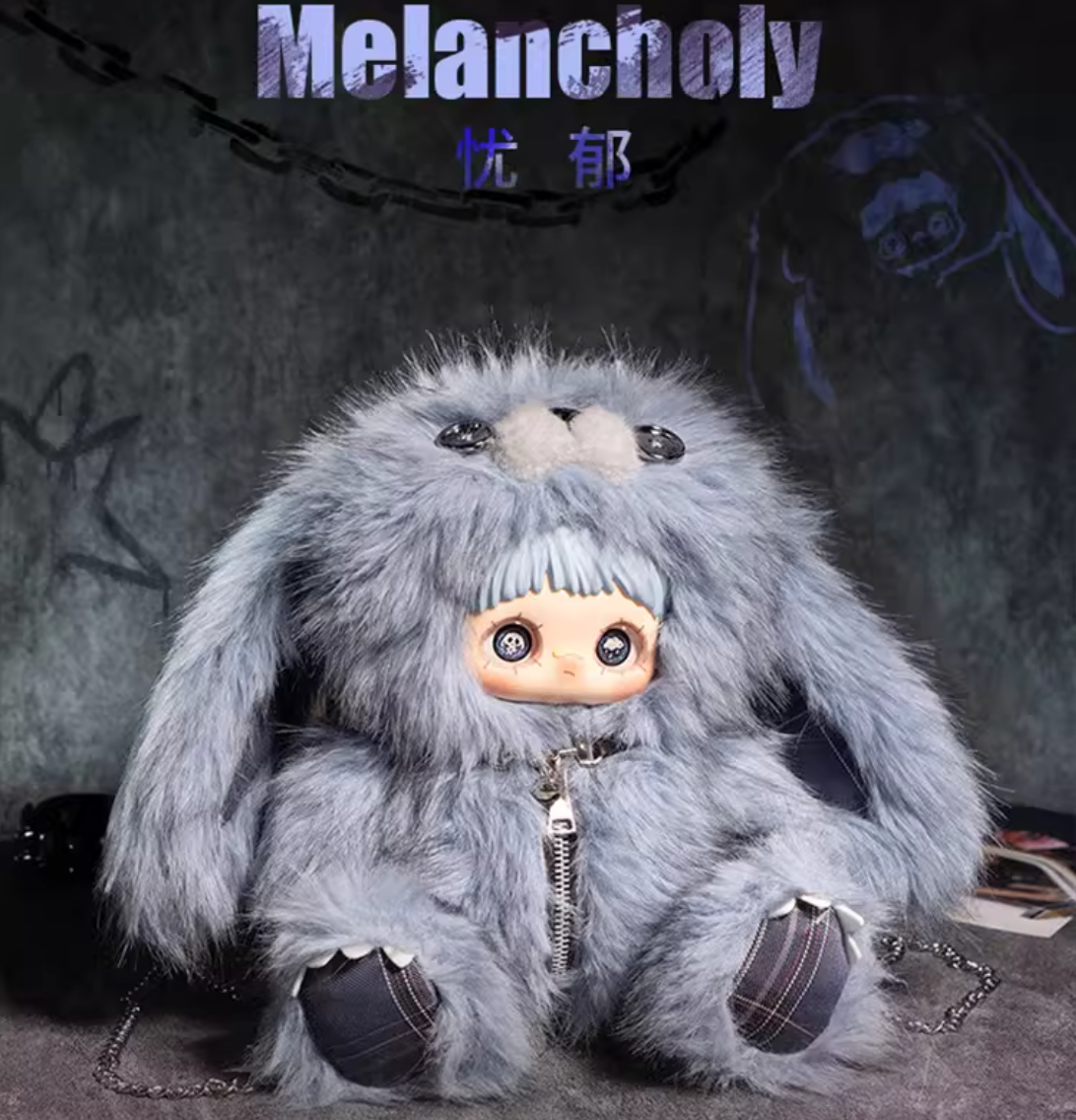 1272. MAYMEI 400% Rebel Backpack Series Plush Blind Box