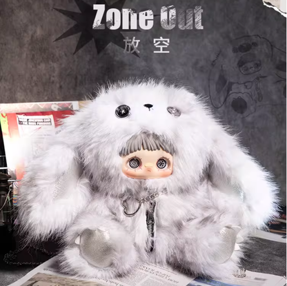 1272. MAYMEI 400% Rebel Backpack Series Plush Blind Box