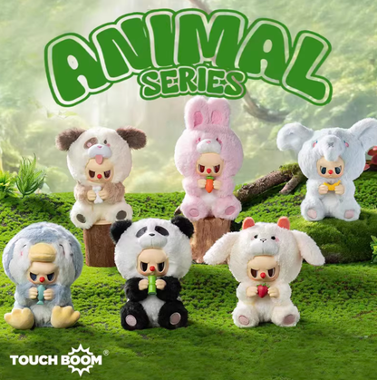 1273. Rebel Bear Animal Series Vinyl Plush Blind Box