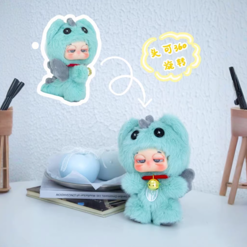 1278. Derpkid Dragon Catcher Series Plush Blind Box