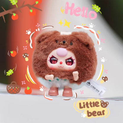 1283. Baby Three Round Beast Series Plush Blind Box