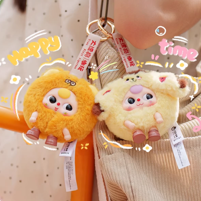 1283. Baby Three Round Beast Series Plush Blind Box