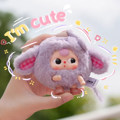 1283. Baby Three Round Beast Series Plush Blind Box