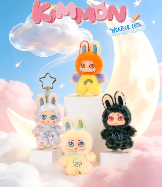 1292. KIMMON Weather Code Series Mini Plush Blind Box