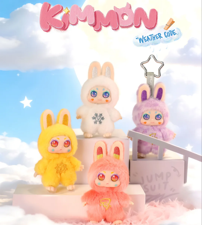 1292. KIMMON Weather Code Series Mini Plush Blind Box