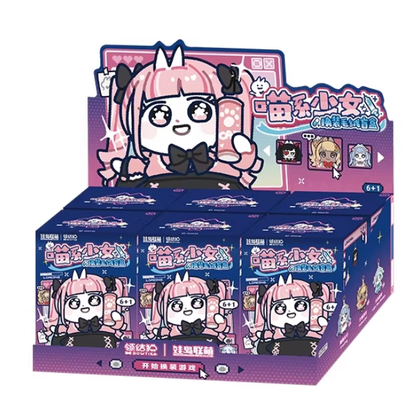 1300. Bow Tie Cat: Neko-style Girl Fashion Change Series Plush Blind Box