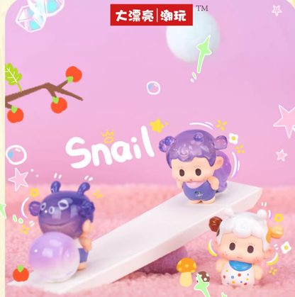 1314. Soda Grumpy Snail Snailie Series Beans Blind Box