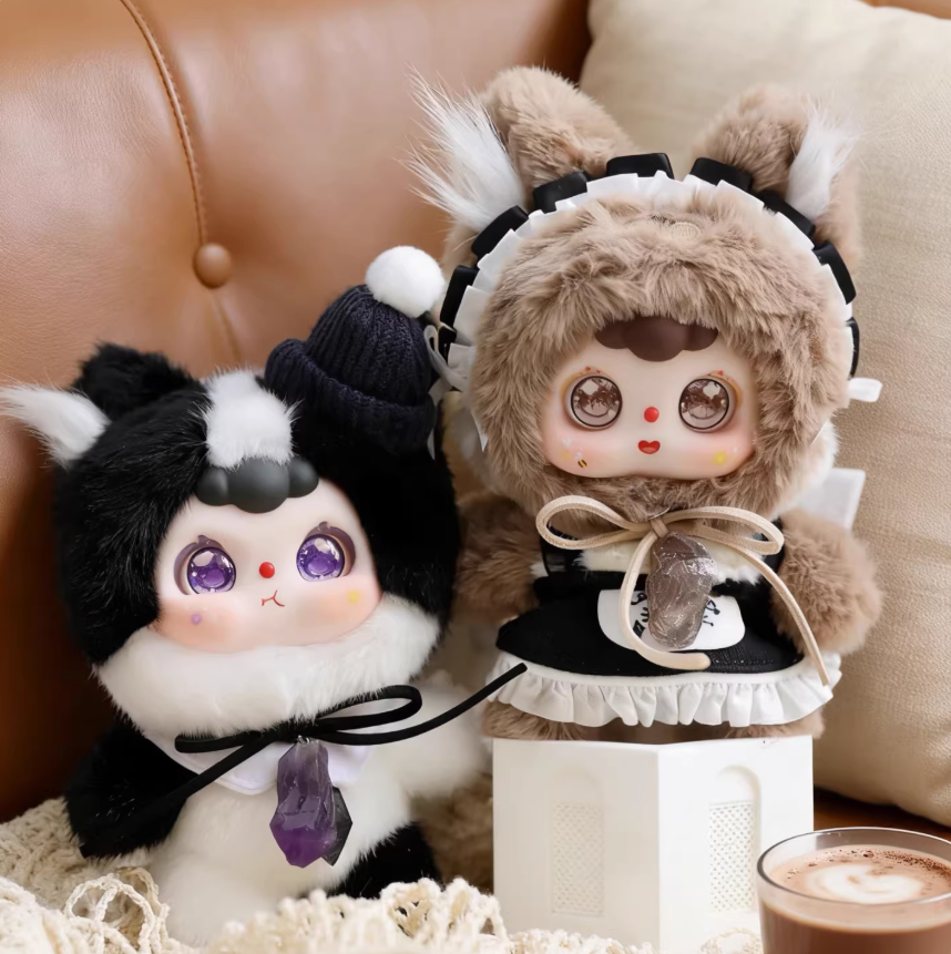1315. DOOBO Lucky Meow Cafe Series Plush Blind Box