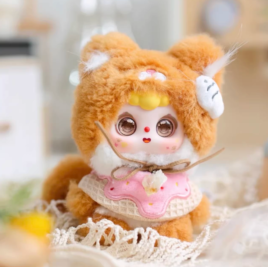 1315. DOOBO Lucky Meow Cafe Series Plush Blind Box