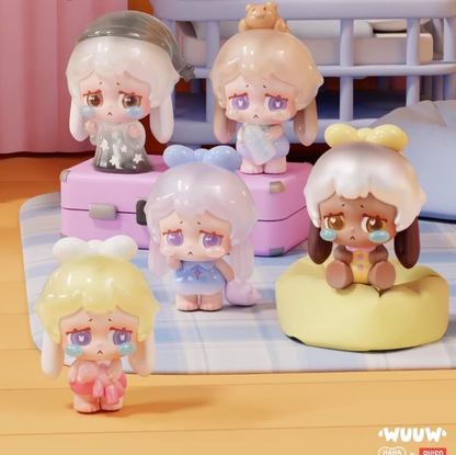 1320. Wuuw The Crying Rabbit Baby V1 Dream Journey Series Beans Blind Box