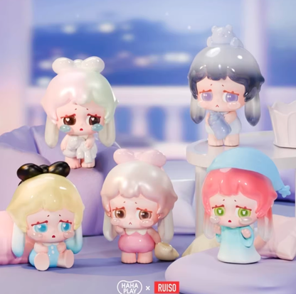 1320. Wuuw The Crying Rabbit Baby V1 Dream Journey Series Beans Blind Box