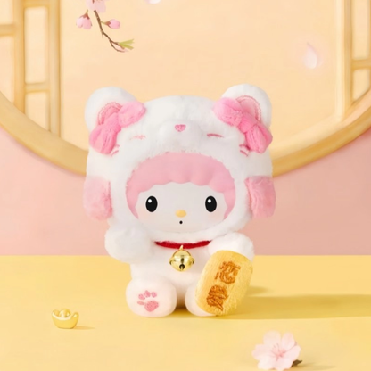 1324. Sanrio Characters Lucky Cat Series Plush Blind Box