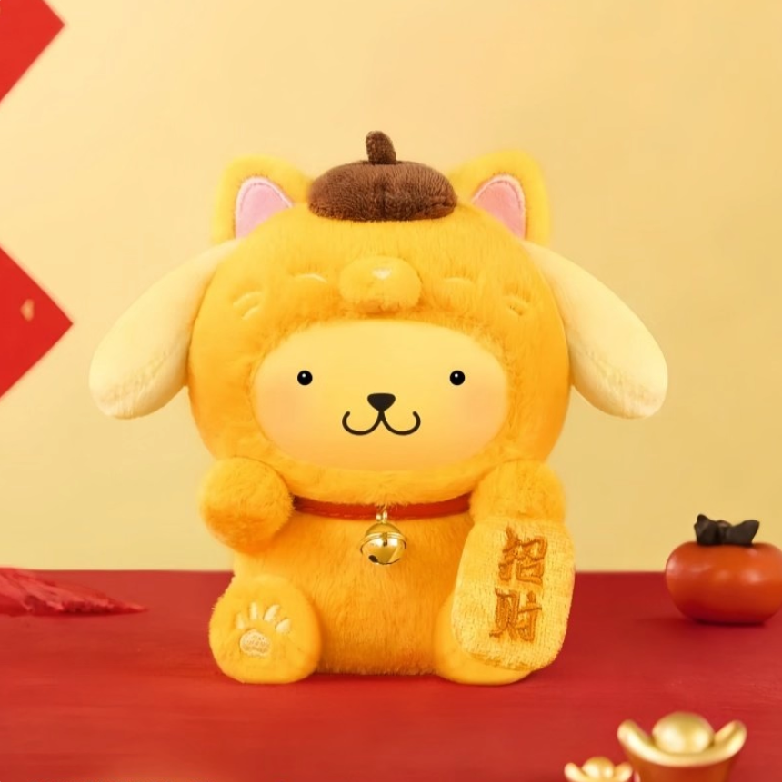 1324. Sanrio Characters Lucky Cat Series Plush Blind Box