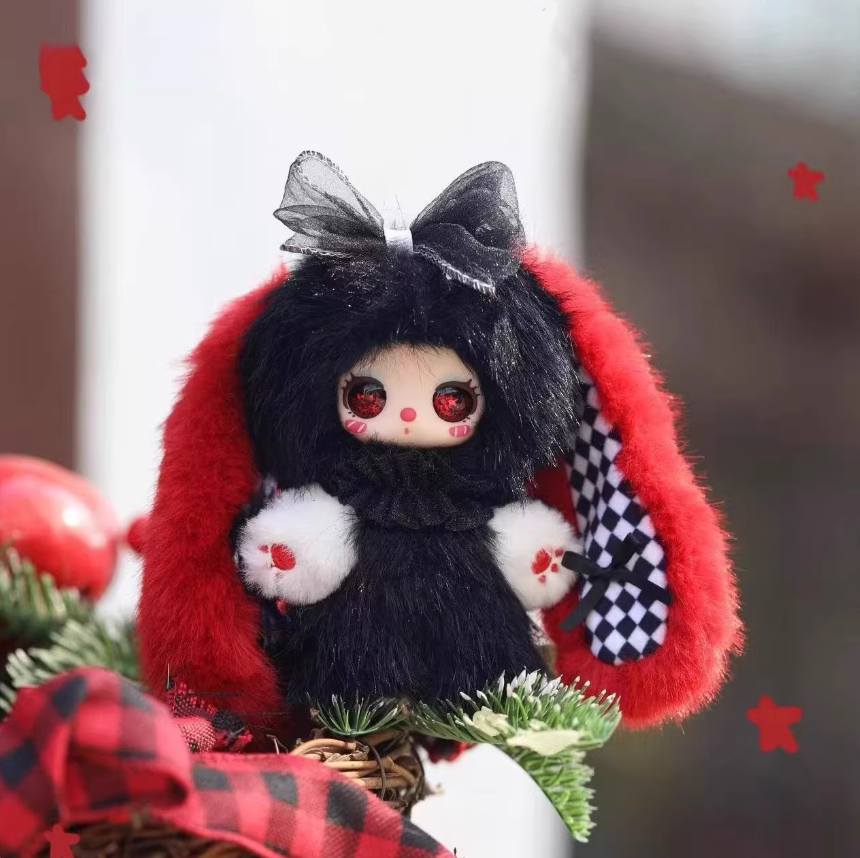 1340. Liila Rainbow Candy Bunny Series Plush Blind Box