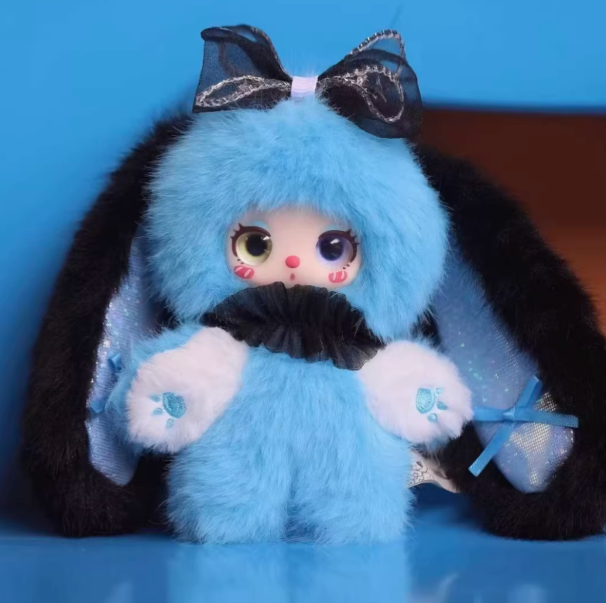 1340. Liila Rainbow Candy Bunny Series Plush Blind Box