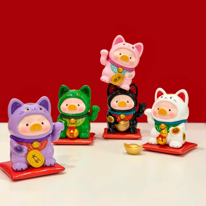 1342. LULU THE PIGGY Lucky Cat Series Blind Box