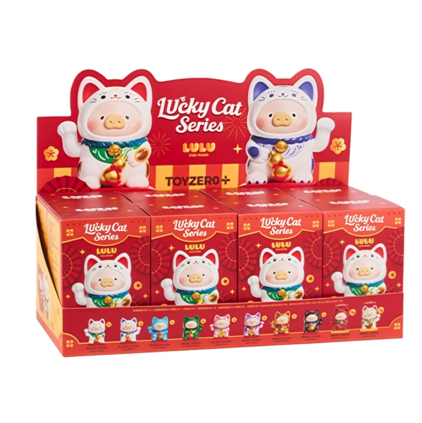 1342. LULU THE PIGGY Lucky Cat Series Blind Box
