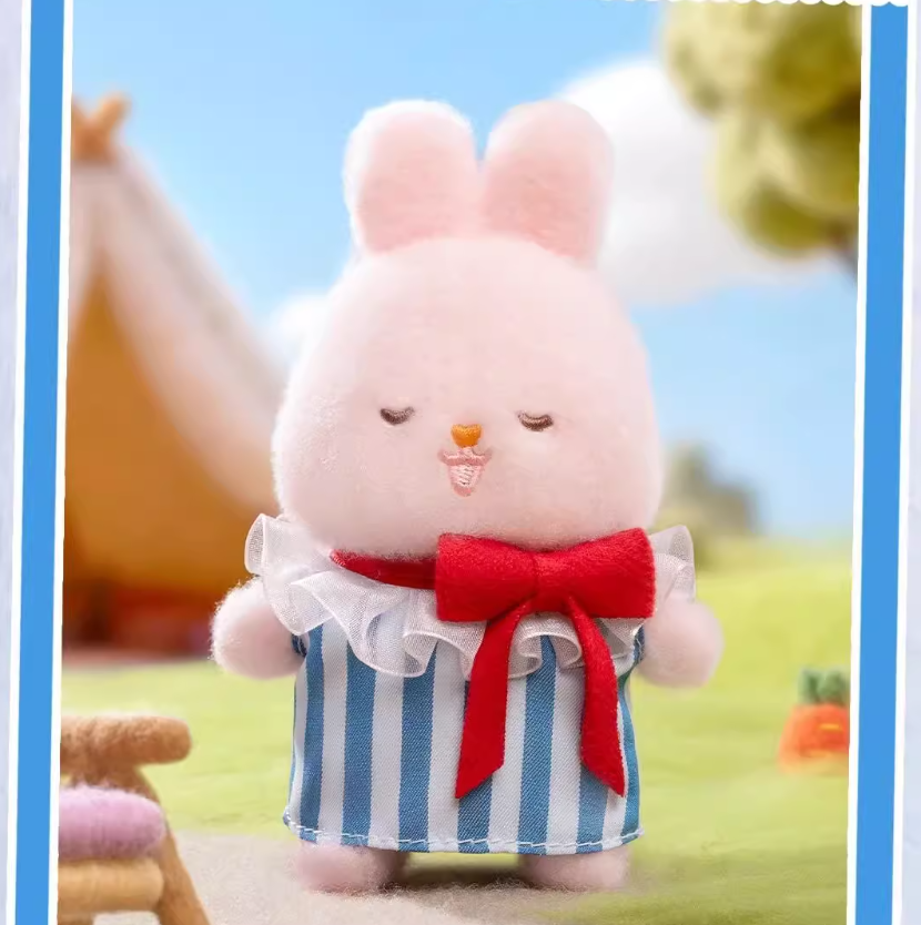 1346. MOMO BUNNY Energetic Wardrobe Series Plush Blind Box