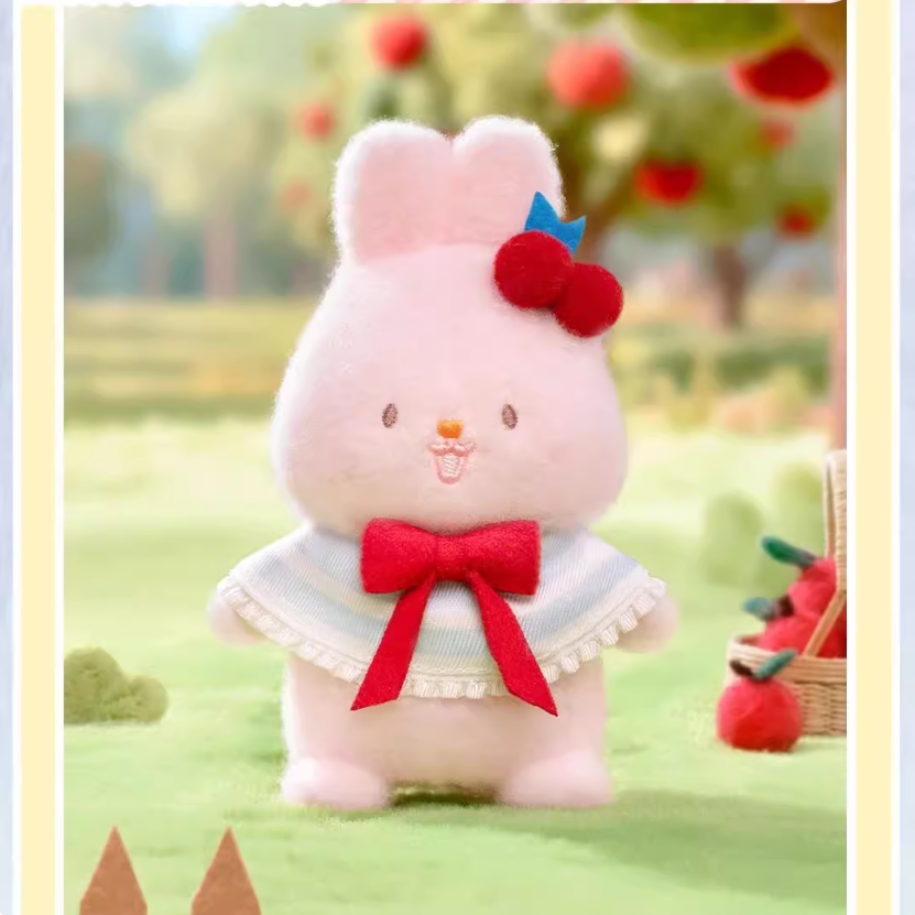 1346. MOMO BUNNY Energetic Wardrobe Series Plush Blind Box