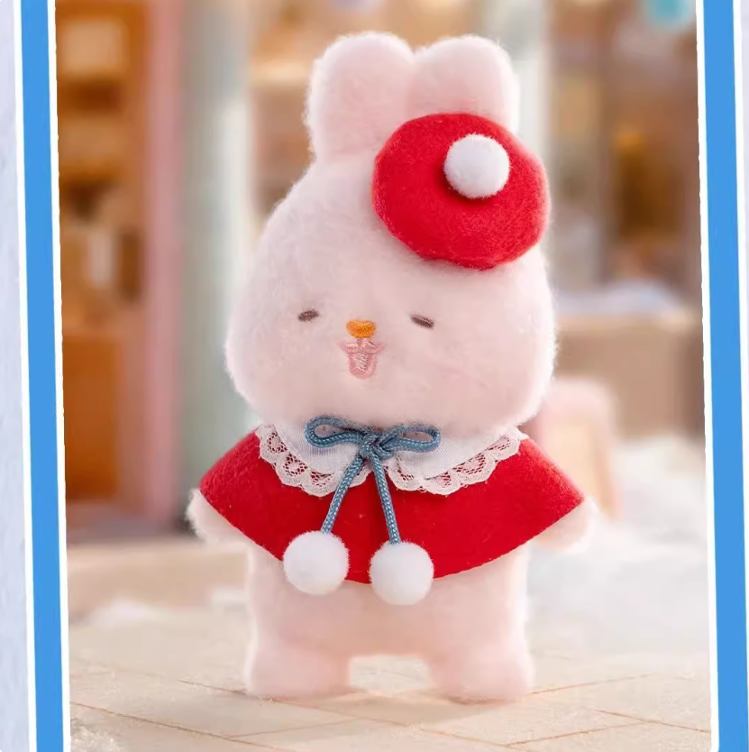 1346. MOMO BUNNY Energetic Wardrobe Series Plush Blind Box