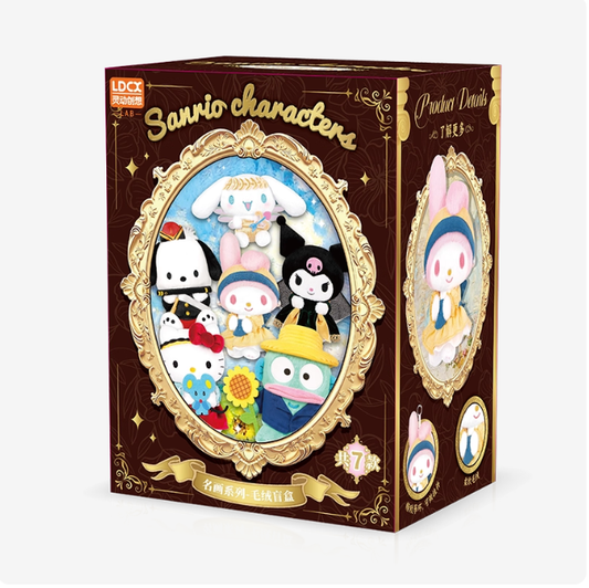 1354. Sanrio Famous Painting Series Plush Blind Box