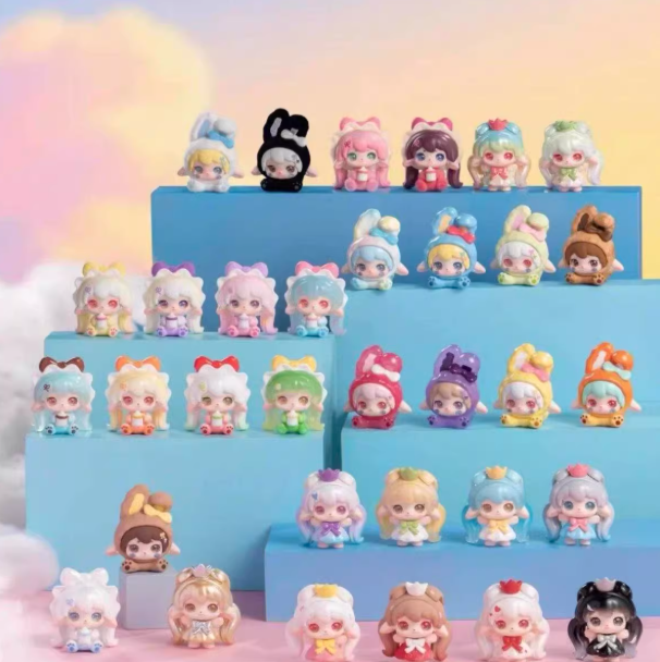 1355. Ruby Hello Bunny Series Beans Blind Box