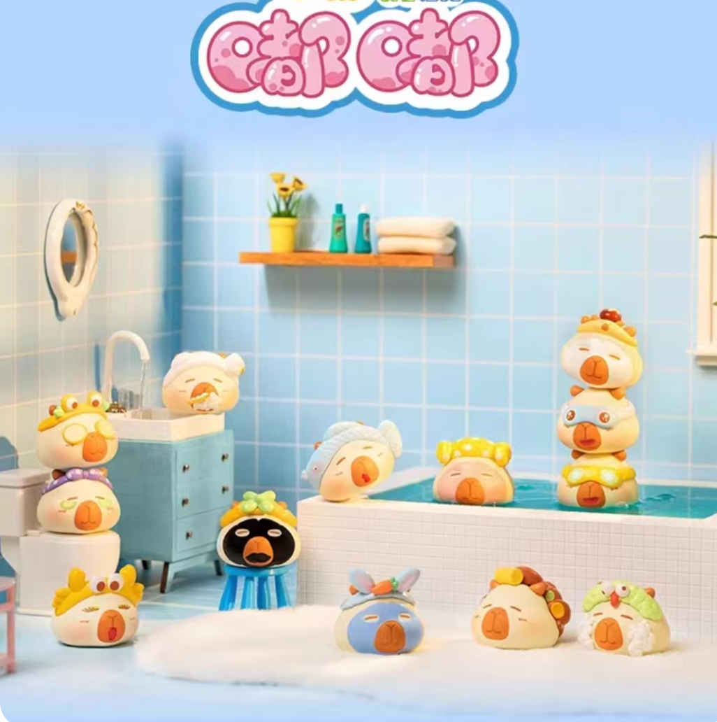 1356. Capybara DuDu's Beauty Diary Series Beans Blind Box