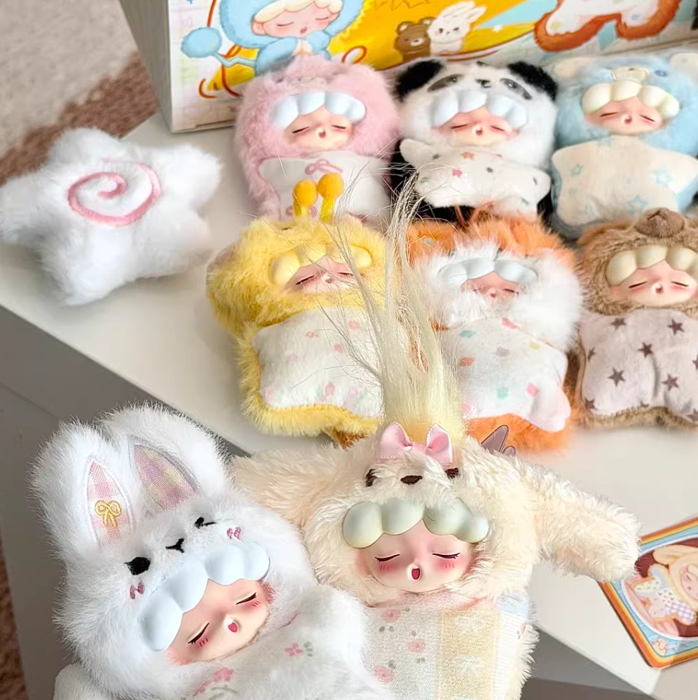 1376. YUMO Angry Animals Series Mini Plush Blind Box