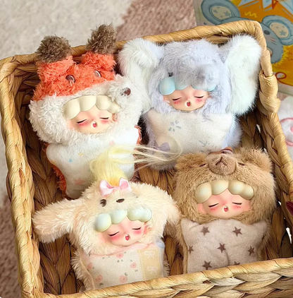 1376. YUMO Angry Animals Series Mini Plush Blind Box