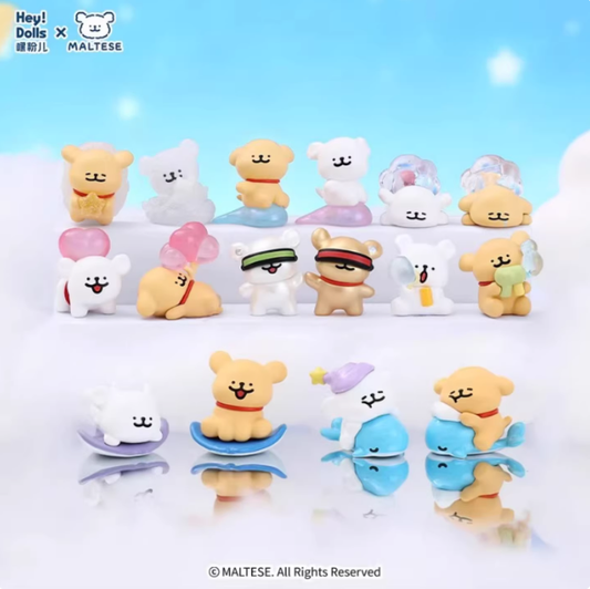 1412. Maltese Dreamland Series Beans Blind Bag