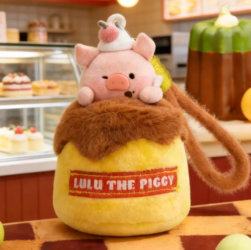 1427. LULU THE PIGGY Weight Loss Stumbling Block Series Fragrance Plush Blind Box