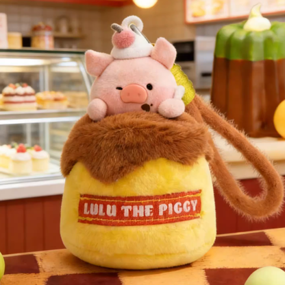 1427. LULU THE PIGGY Weight Loss Stumbling Block Series Fragrance Plush Blind Box