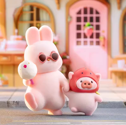 1429. MOMO BUNNY Strawberry Town Series Blind Box