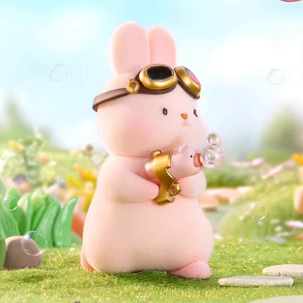 1429. MOMO BUNNY Strawberry Town Series Blind Box