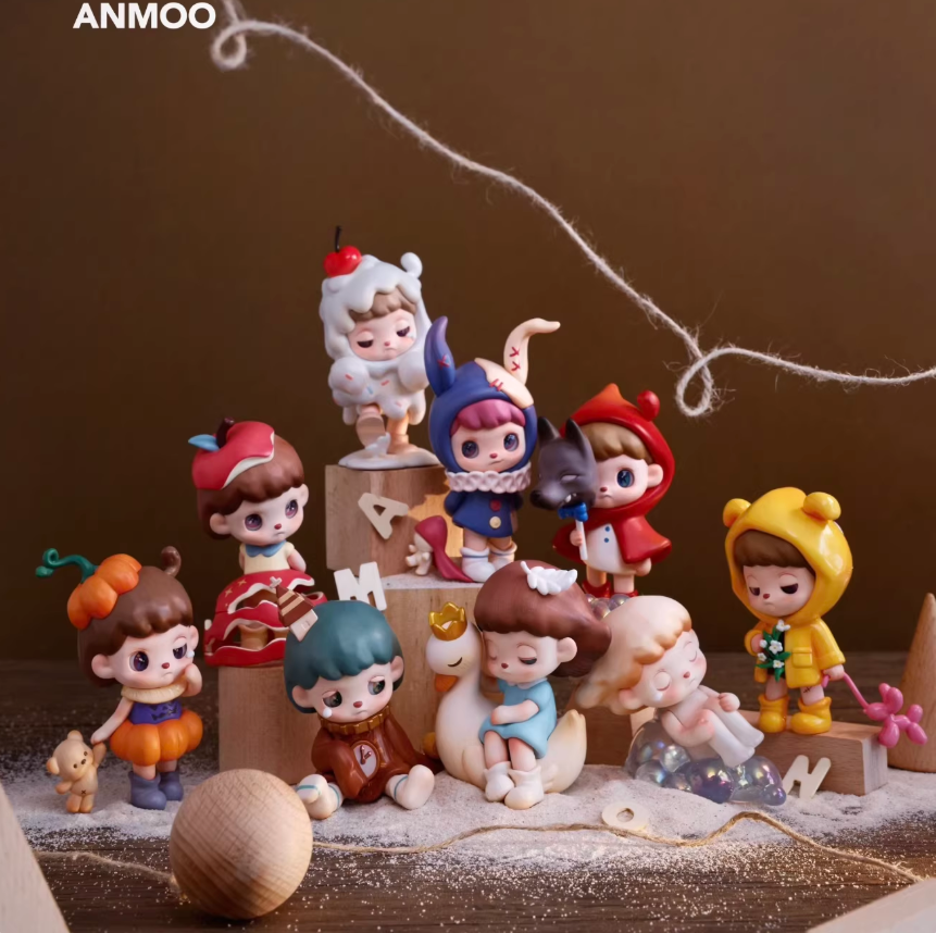 1438. ANMOO The World is Lying Fairy Tale Series Figures Blind Box
