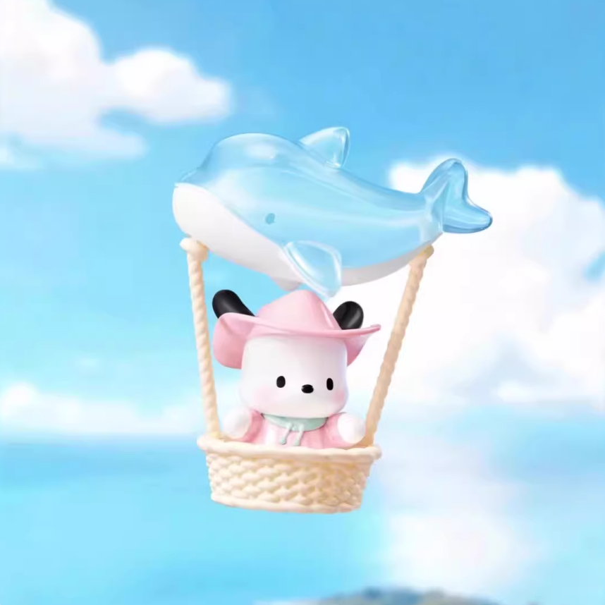 1439. Pochacco Travel Diary Series Figures Blind Box