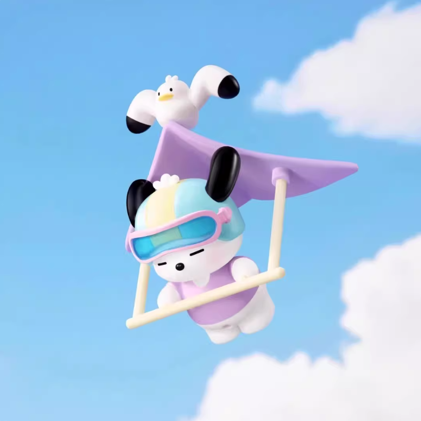 1439. Pochacco Travel Diary Series Figures Blind Box