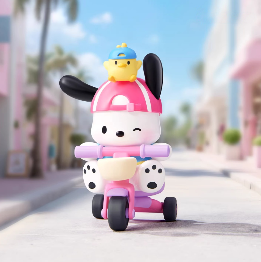 1439. Pochacco Travel Diary Series Figures Blind Box