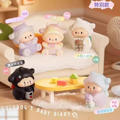1447. Luludog's Baby Diary Series Beans Blind Bag