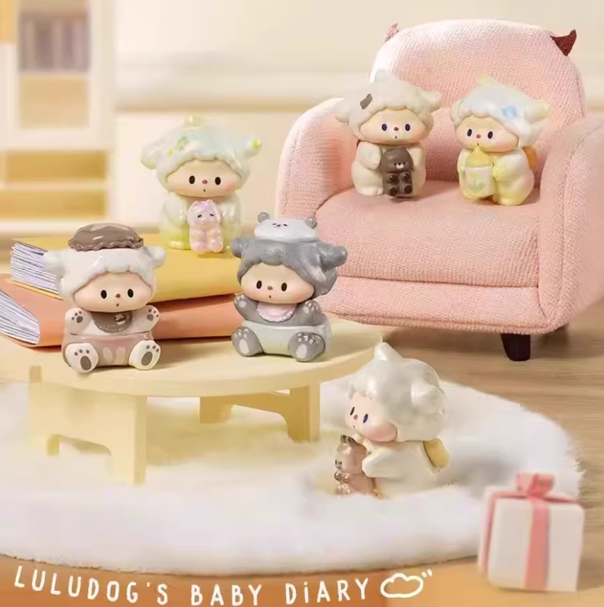 1447. Luludog's Baby Diary Series Beans Blind Bag