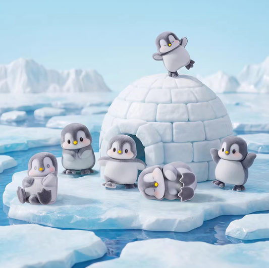1472. Penguin Apu Glacier Daily Life Series Beans Blind Box