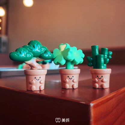 1504. MEICHAI Potted Plant Series Beans Blind Bag