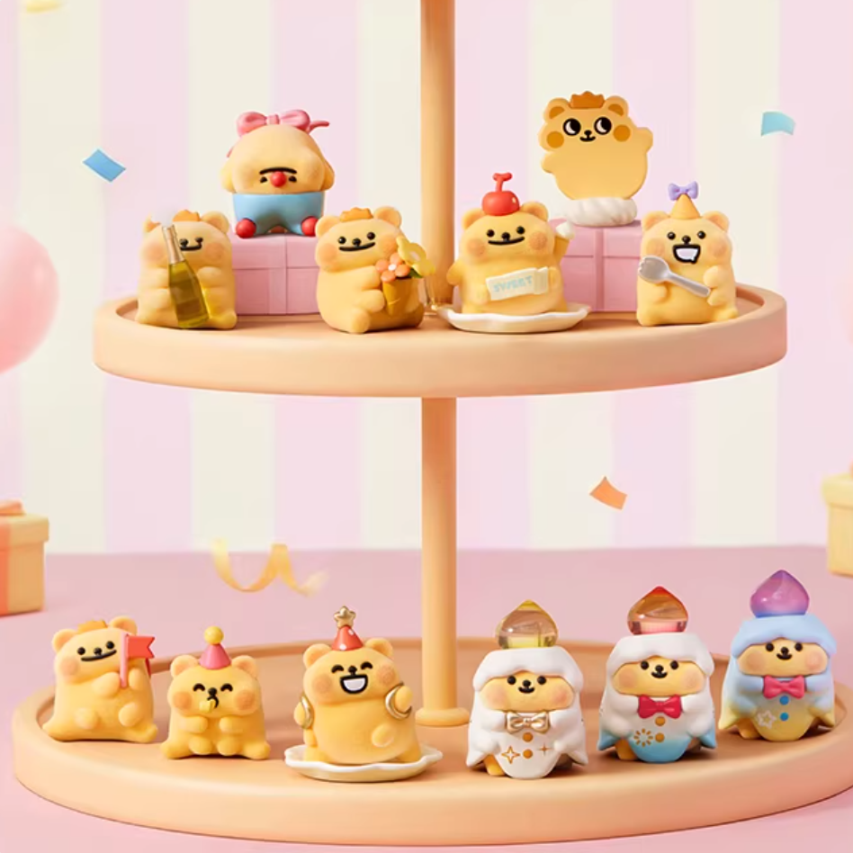 1511. BearisBug Sweetie’s Party Series Cubby Face Beans Blind Box