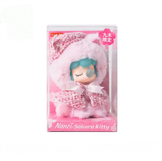 1514. Nanci Sakura Kitty Series Limited Plush Hanging Card(pre-order)