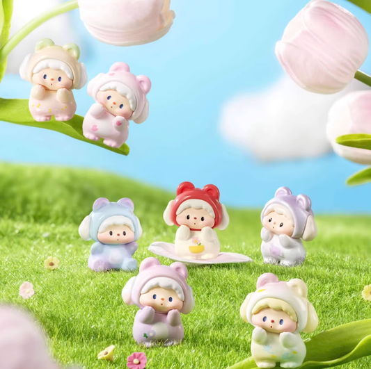 1516. Luludog Bear Party V2 A Picnic in Spring Series Beans Blind Bag