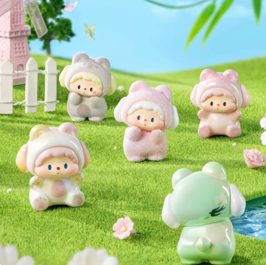 1516. Luludog Bear Party V2 A Picnic in Spring Series Beans Blind Bag